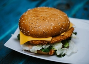 Vegetáriánus burger